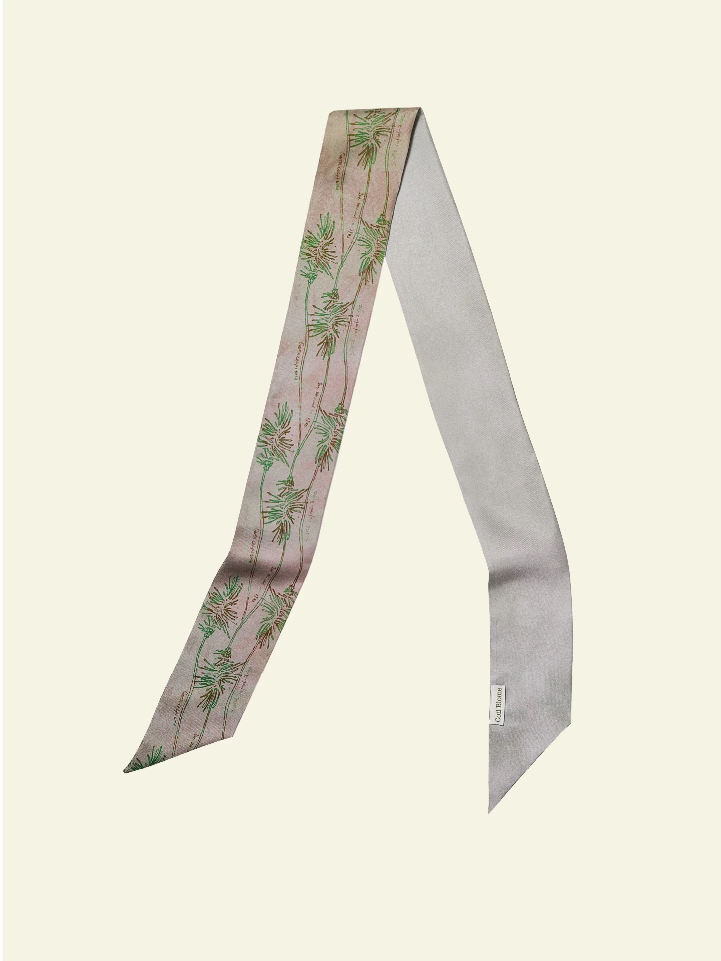 silk-scarf-women's-quality-gift-coil-biome-island-reed-silk-square-necktie-artistic-print-lightweight-multifunctional-s