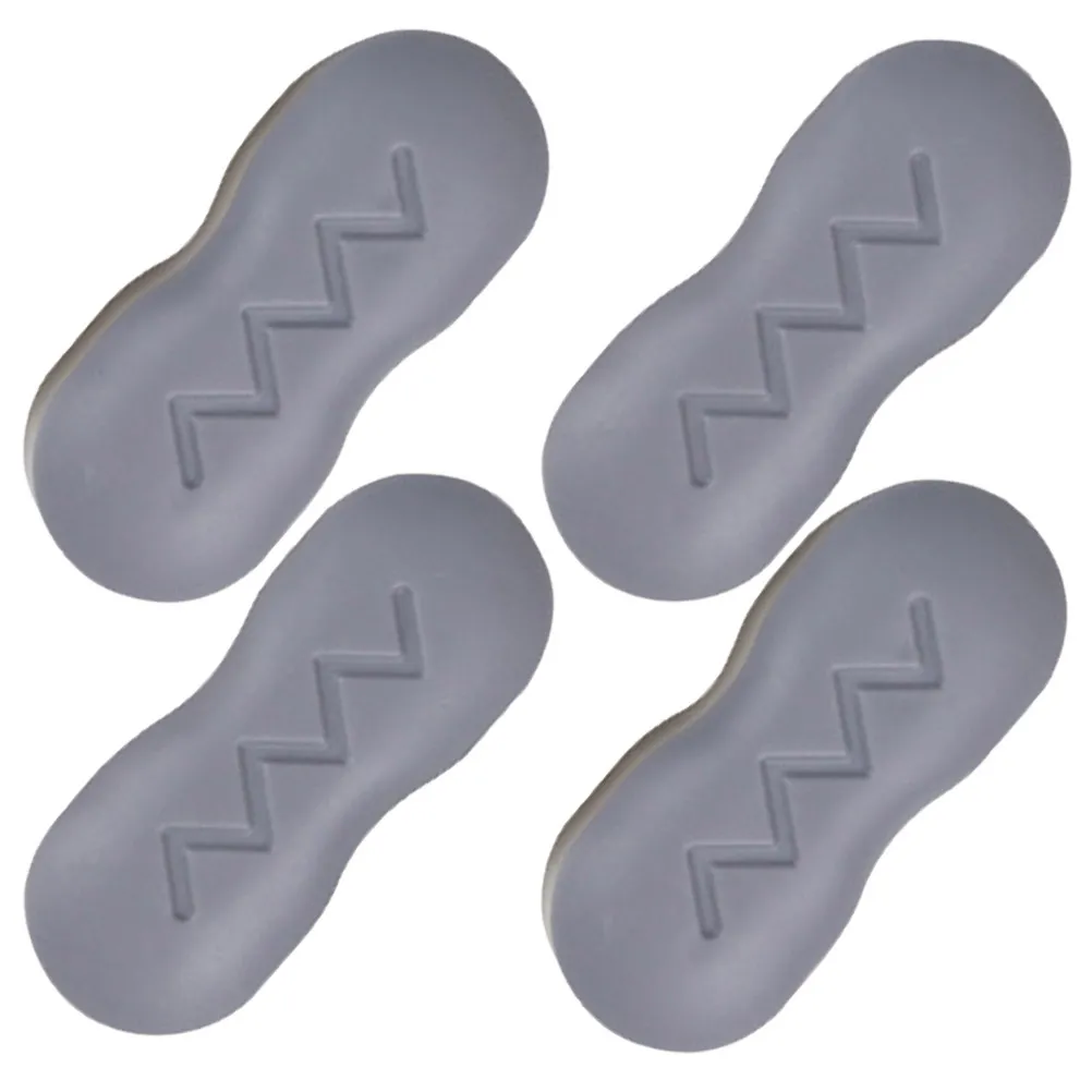 

4Pcs Toilet Seat Bumper Pads Heavy-Duty Rubber Cushioning Pads for Mute Closing Surface Protection Quick Replace Universal