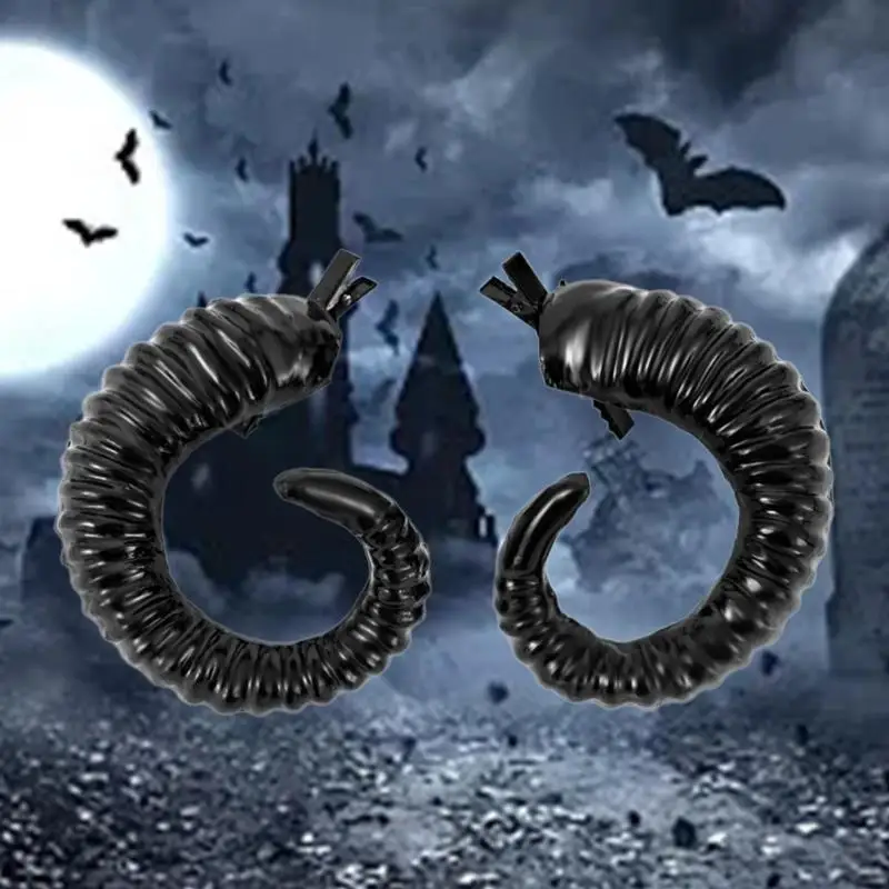 Pince à cheveux gothique 652F, corne mouton pour Cosplay, pour couvre-chef, accessoires pince à cheveux, application