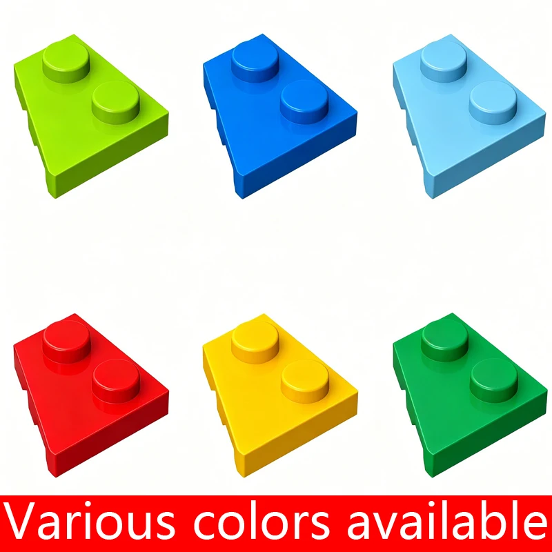 

20 шт. 24299 Пластина 2x2, левая, аксессуары MOC, совместимые с кубиками, детали для сборки детских игрушек своими руками