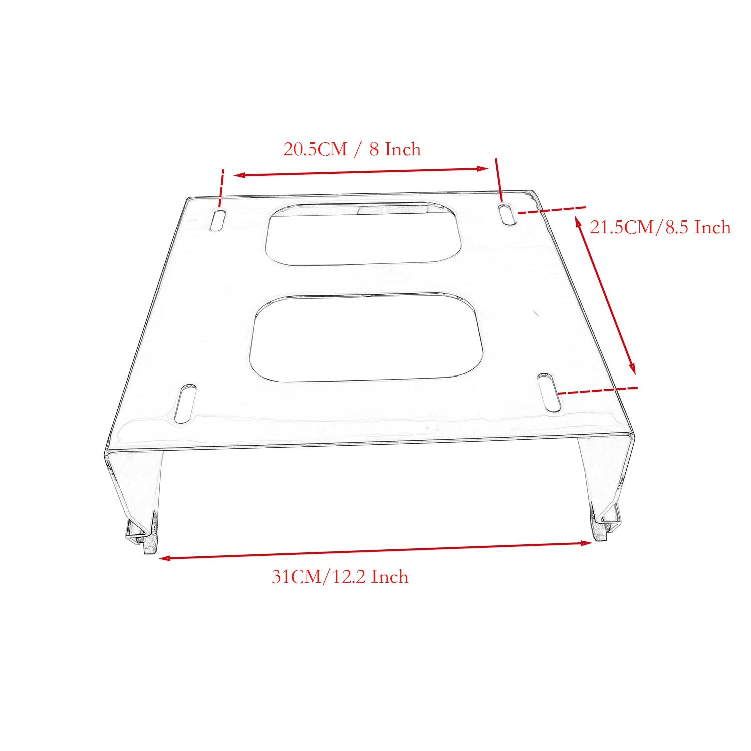 Chrome Detachable Solo Trunk Tour Pack Luggage Rack Mount For Harley Touring  Street Glide Road King Electra Glide 2014-Later