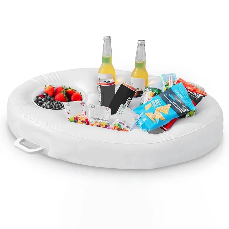 

Inflatable Water Ice Bar Party Floating Bar Inflatable Water Tray Drink Rack