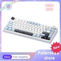 AULA F75 Mechanical Gamer Keyboard 3 Mode 2.4G/USB/Bluetooth Hot Swap Wireless Keyboard 80 Key RGB Backlit Gaming Keyboard Gifts