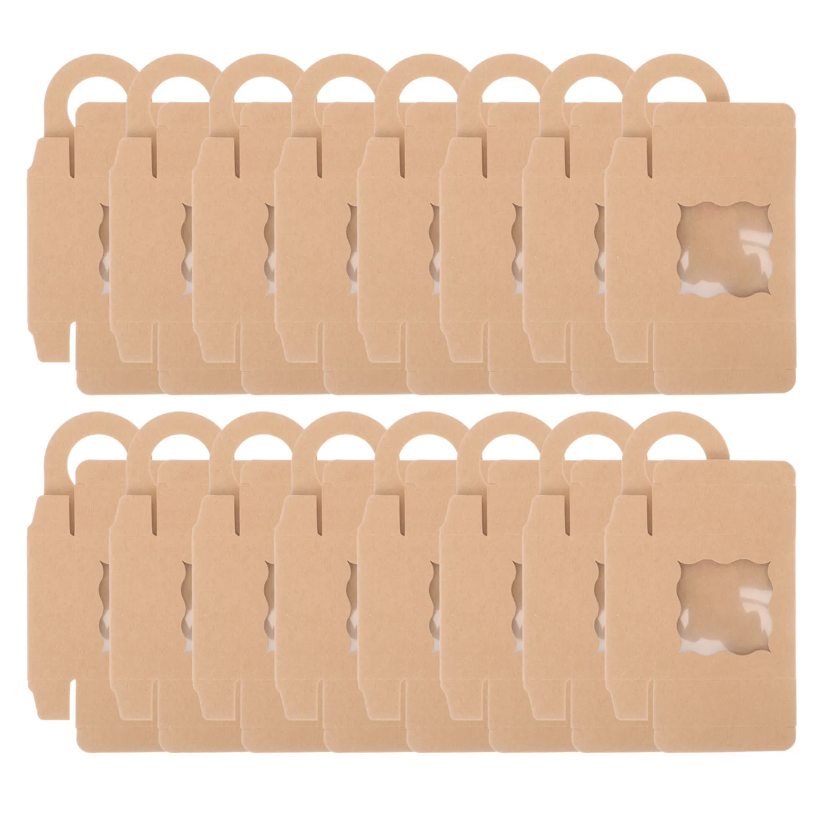 

25Pcs Wine Bottle Box Eco Friendly Paper Gift Box for Wine Storage and Display Multi Functional Case for Home Bar Hotel Use