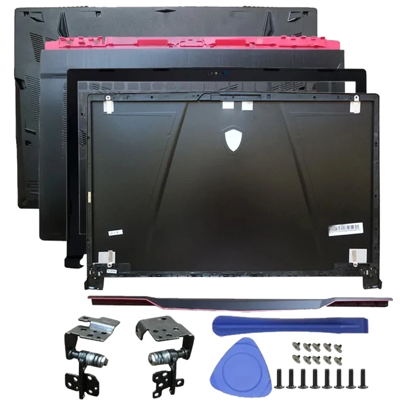

Notebook LCD Back Cover/Front Bezel/Hinge/Palmrest/Bottom Accessories For MSI GE73 GE73VR 7RF MS-17C1 MS-17C3 17C5 Laptop Case