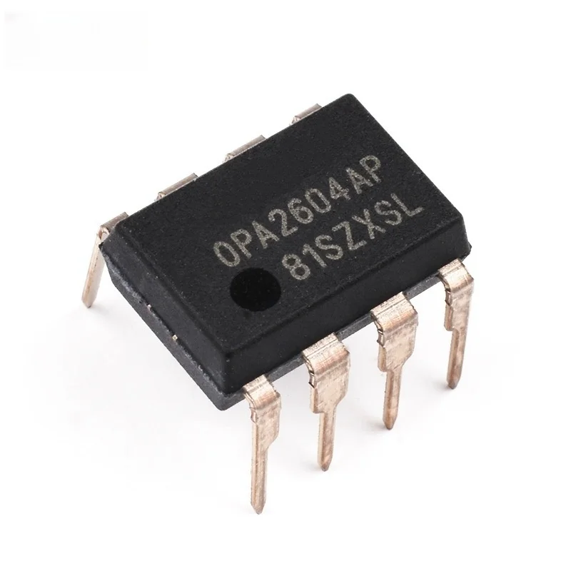 Amplificador Audiófilo Dual op em linha DIP-Chip IC 8, OPA2604AP, OPA604AP, 2pcs