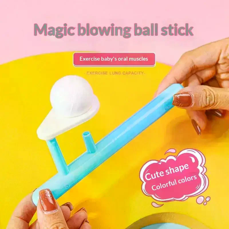 Brinquedo infantil nostálgico, soprador de bola de plástico de levitação mágica, um brinquedo criativo e inovador para crianças e bebês