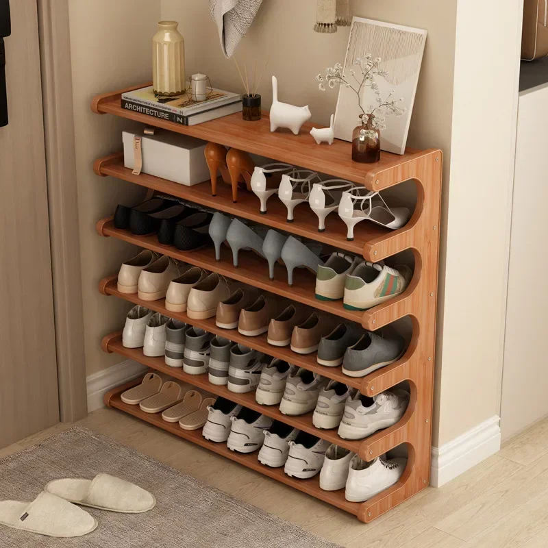 Shoe Rack, Multi-storey Dormitory At The Entrance of The Home, Simple Small and Narrow Entrance Door, Shoe Cabinet Storage Rack