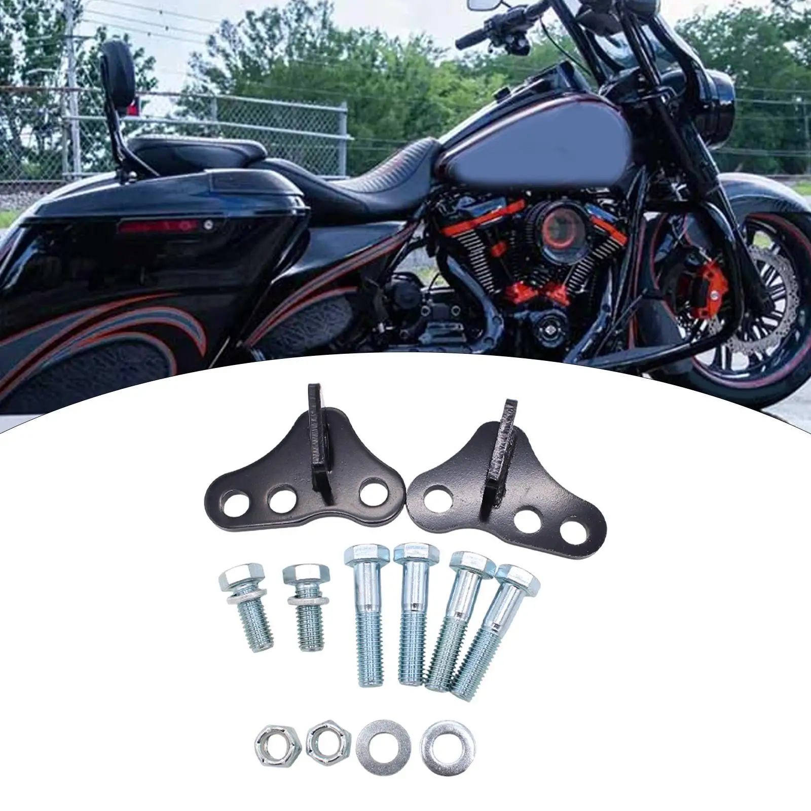 1-2 inch Rear Lowering Kit Motorbike Accessories for Harley Davidson