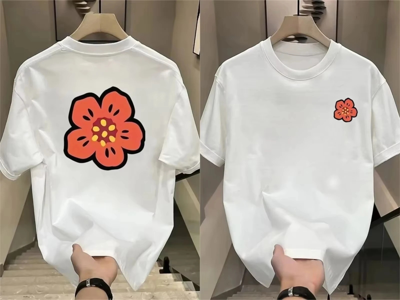تي شيرت رجالي ونسائي بتصميم زه - مراجعة Streetwear Brand Flower وسعره