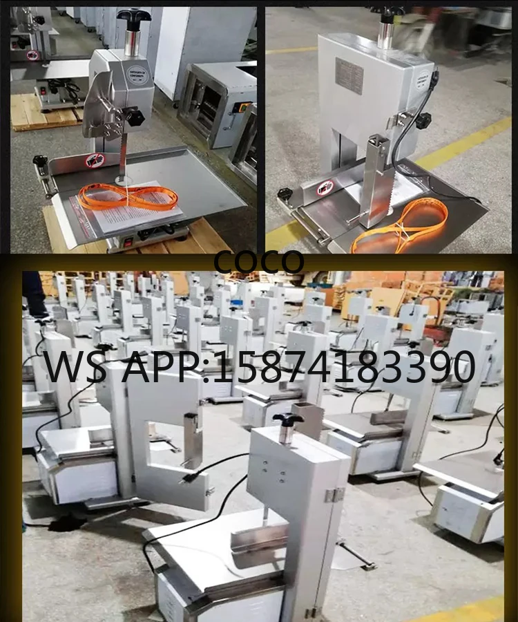 Stainless Steel Meat Band Saw - Ribs Sawing Machine & Meat Cutting Equipment