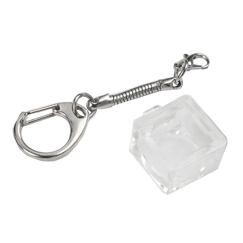 LLavero de Teclado mecánico de un solo interruptor, probador de interruptores de teclado Gateron MX, negro