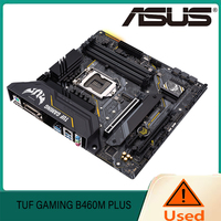 ASUS TUF GAMING B460M-PLUS Intel B460 Motherboard Micro ATX For LGA 1200 CPU I5 10400F 10600K I7 10700K i310100 DDR4 M.2