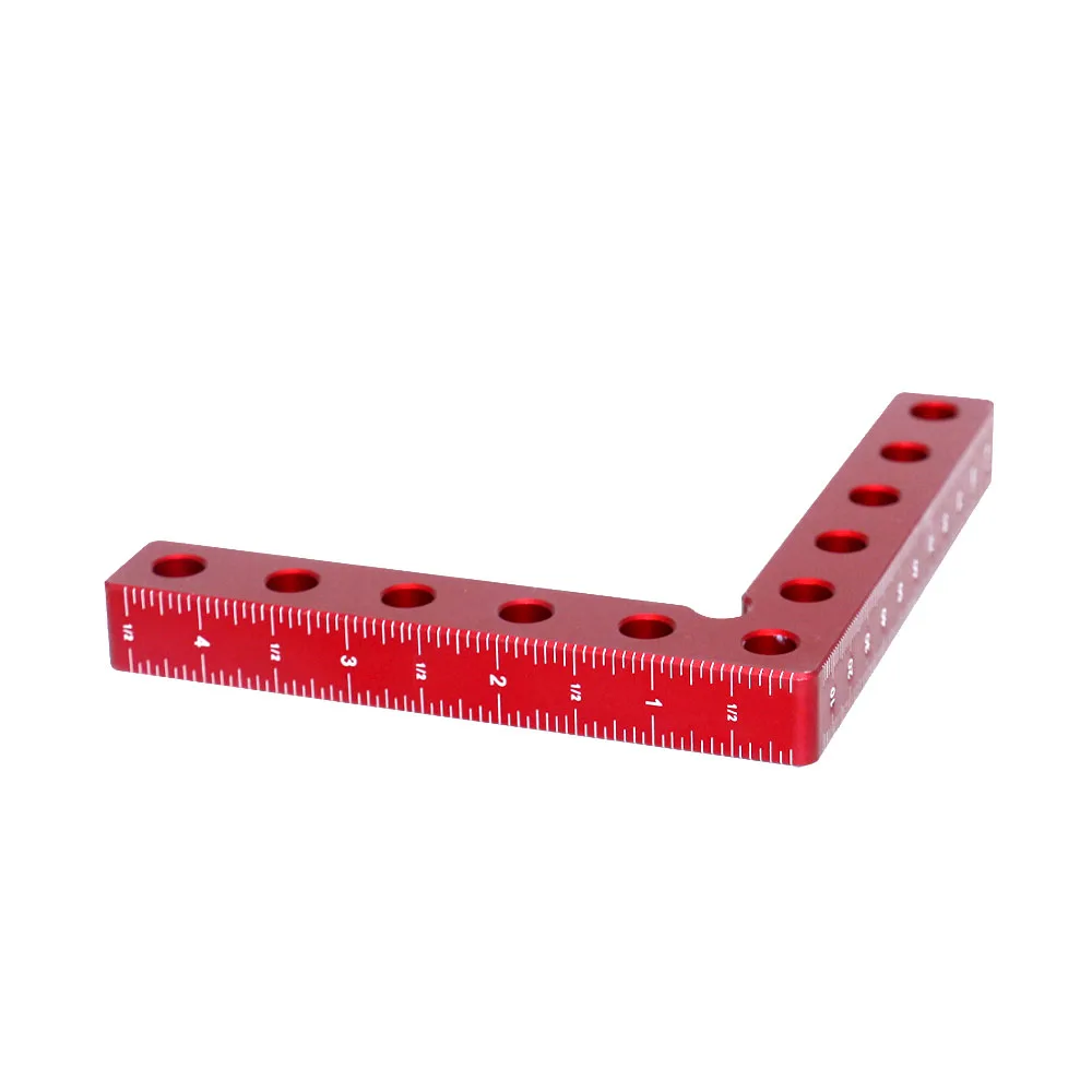 2Pc 90 Grad L-Förmigen Hilfs Leuchte Spleißen Bord Positionierung Panel Fixed Clip Carpenter der Quadrat Herrscher Holzbearbeitung werkzeug – Detail 9