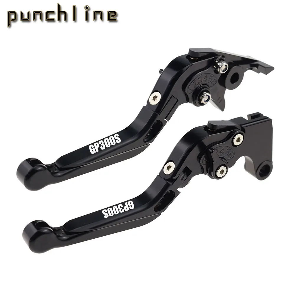 Fit For ROYAL ALLOY GP300S GP300 SP GP 300S Motorcycle CNC Accessories Folding Extendable Brake Clutch Levers Adjustable Set