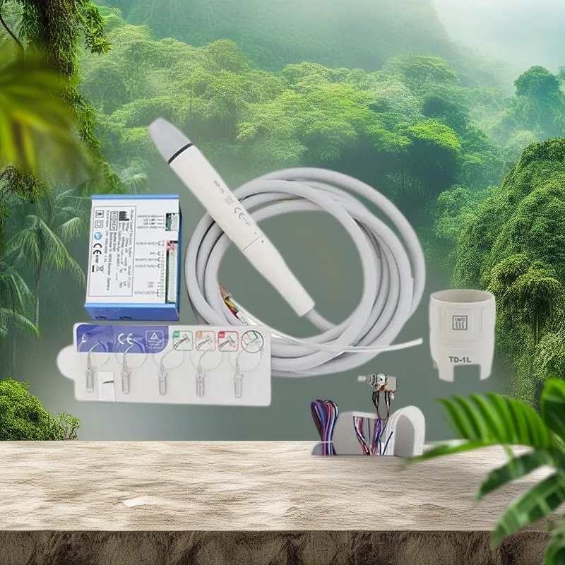 

Bonito Dent V2 LED Dental Built-in Ultrasonic Scaler Handpiece LED Light HD-7L HD-7H Fit EMS UDS NSK SATELEC Dental Tools