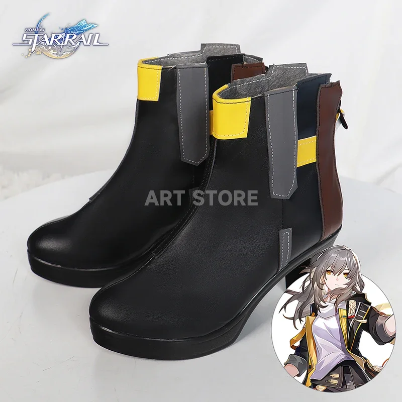 Trailblazer Cosplay Shoes Game Honkai Star Rail Trailblazer Cosplay Shoes Boots for Comic Con Halloween Costumes Shoes for Women