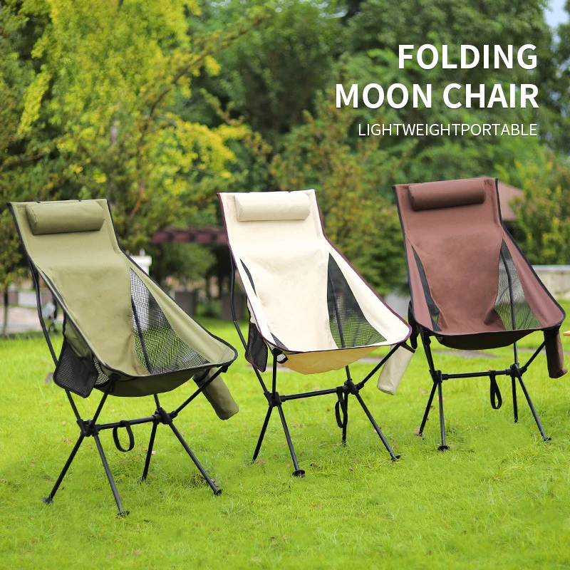 Lightweight Folding Camping Chair: Portable & Compact for Hiking, Camping & Picnics