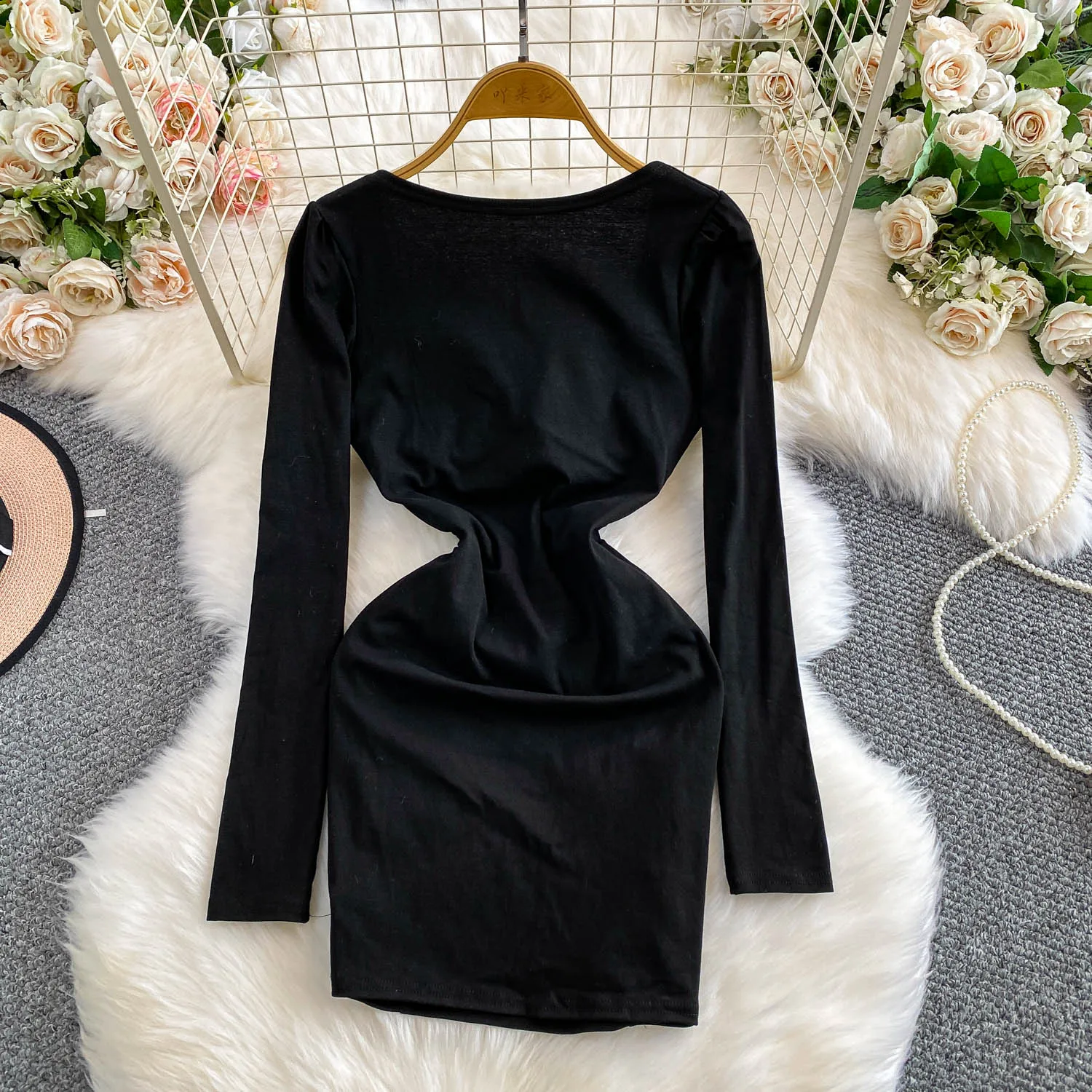 Elegancka sukienka ołówkowa w stylu vintage z patchworkiem, w stylu koreańskim Fairy, sukienka letnia w stylu boho, odzież damska