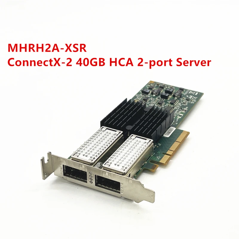 

MHRH2A-XSR ConnectX-2 40GB HCA 2-port Server 10G Fiber Optic Network Card Switch Fiber Optic Adapter Card