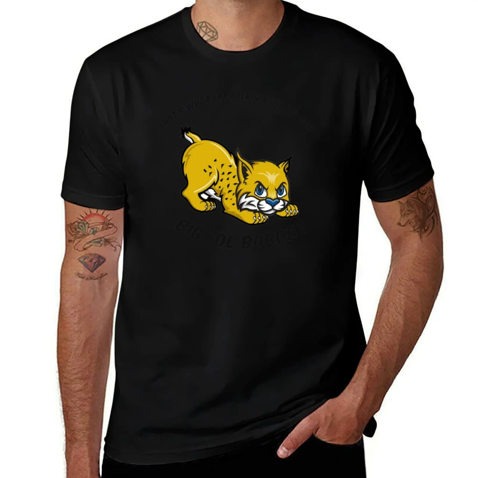 

Big Ole Bobcat T-Shirt Utility Casual Work T-Shirt