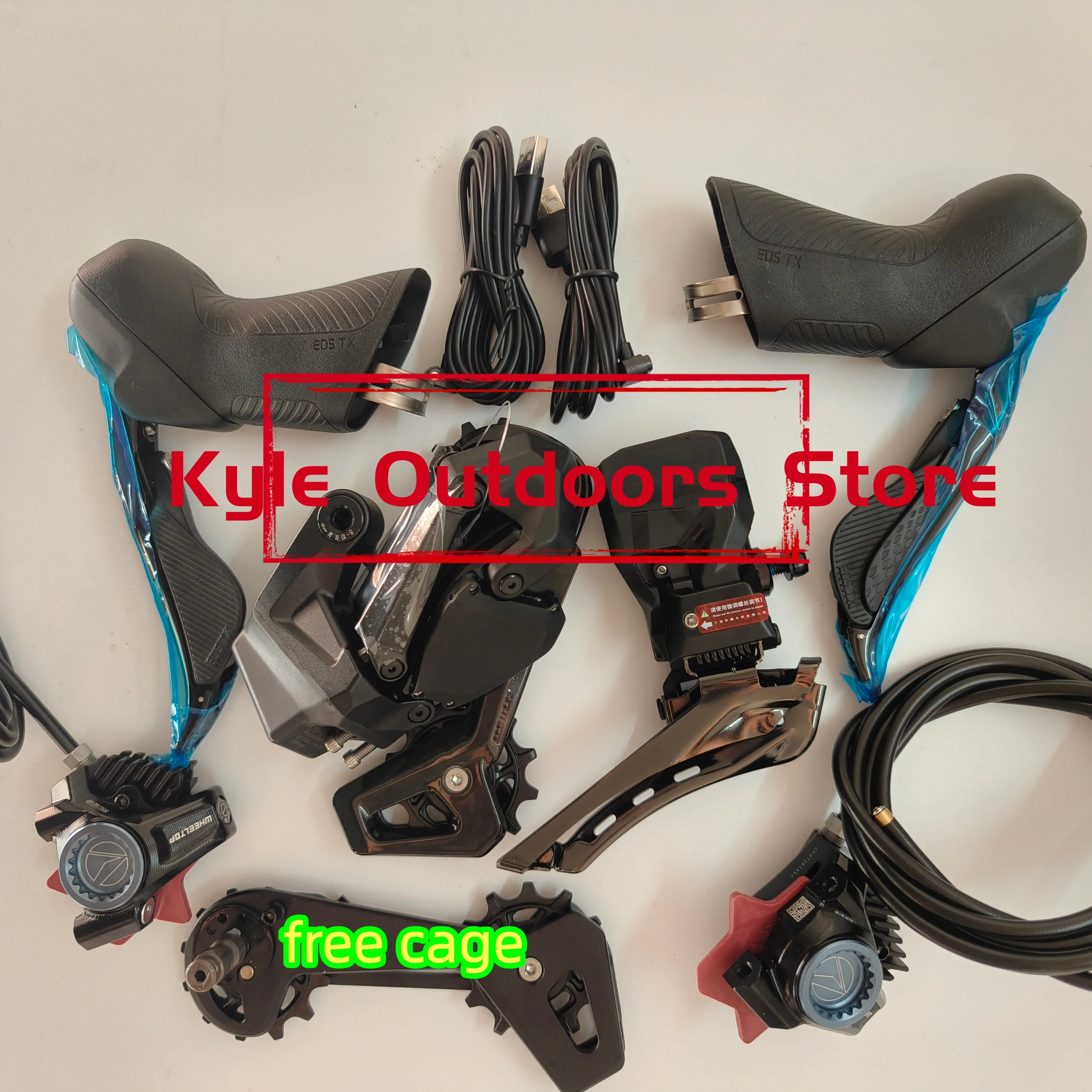 

WHEELTOP EDS TX, Wireless Electronic groupset, carbon version,