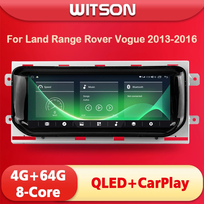 WITSON Android 15 Auto Stereo for Land Range Rover Sport Vogue Evoque 2012-2018 Carplay GPS Car Multimedia Radio Head Unit