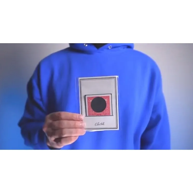 Quantum Aperture Moving Hole Playing Cards, Close Up Magic Gimmicks and Illusions Props for Magicians, Funny Poker Card Tricks
