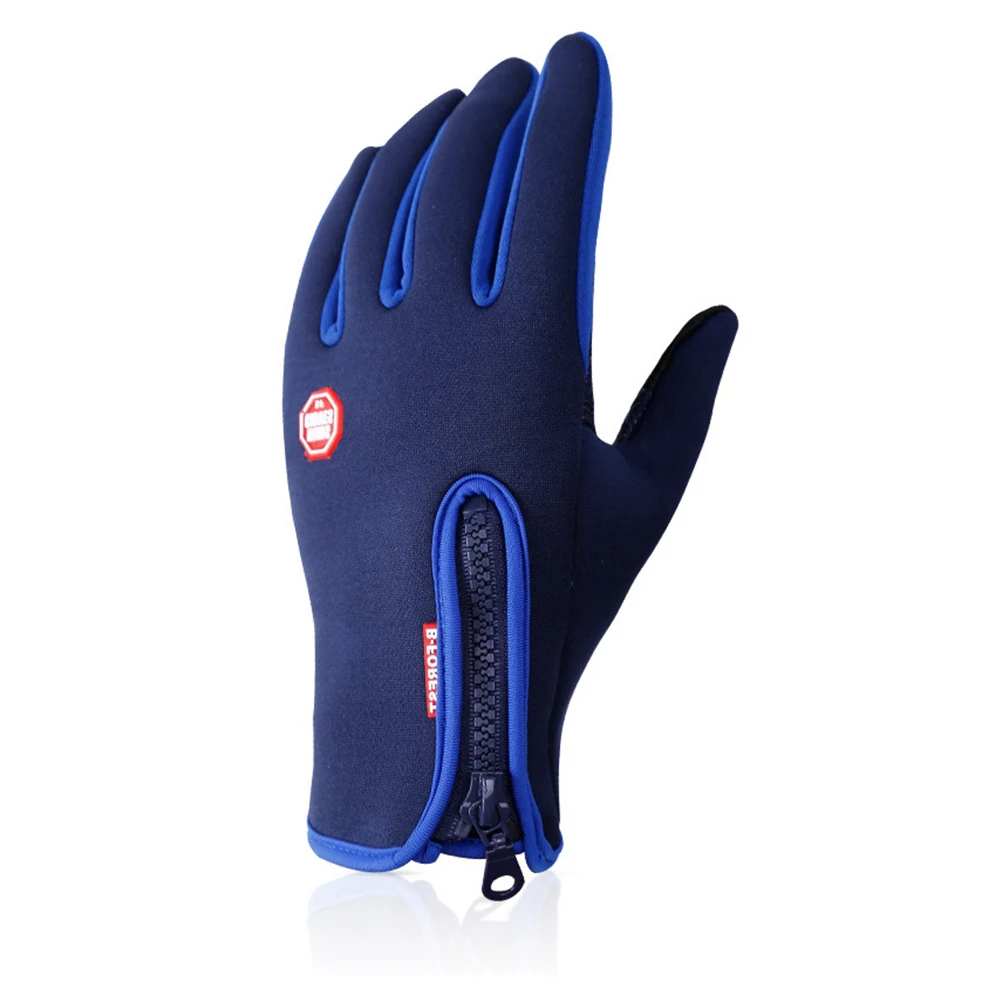 1Pair Waterproof Gloves Touchscreen Anti-Slip for Cycling Skiing Snowboarding Outdoor Sports Windproof Winter Warm