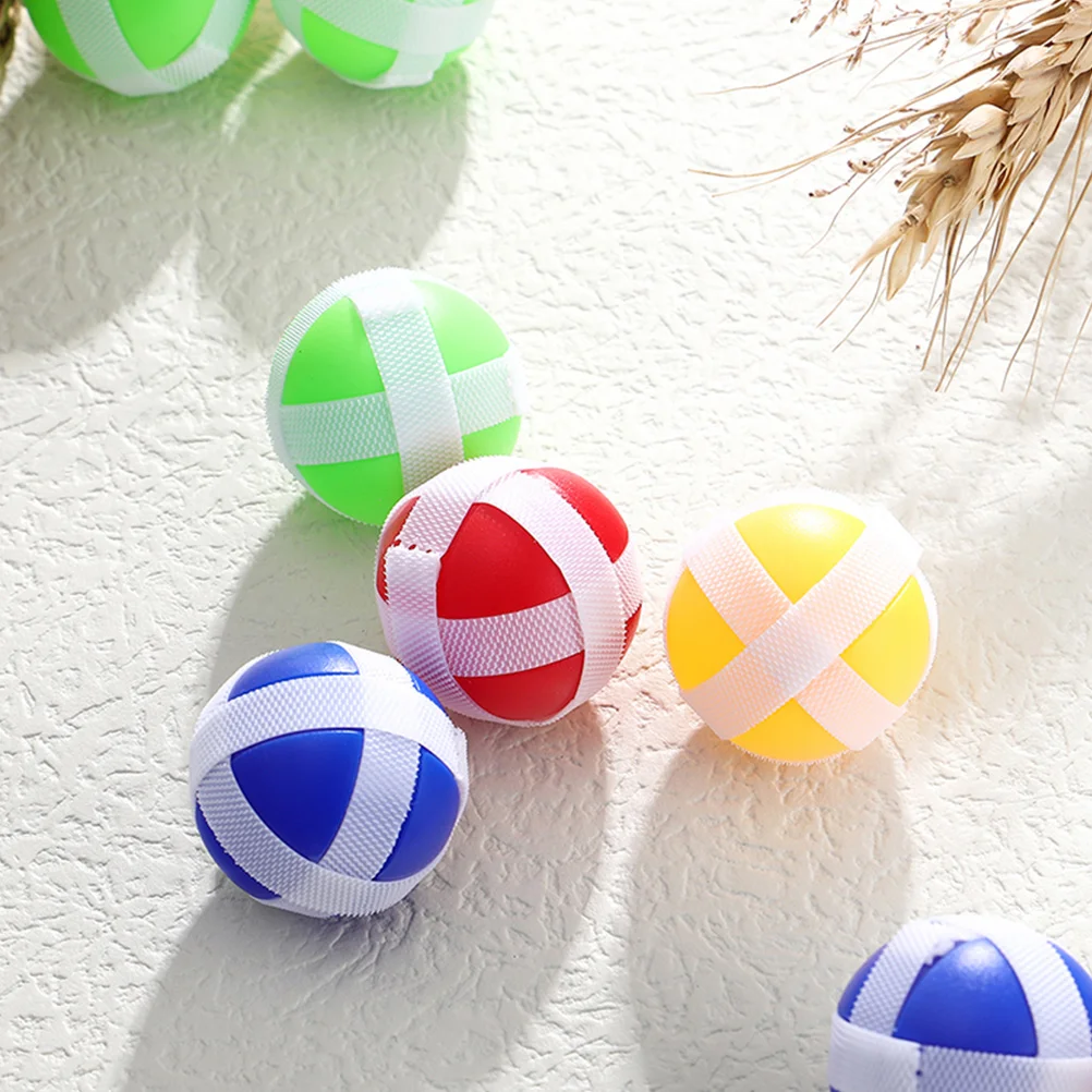 20 Pcs Sticky Balls Game Board Accessories Toys Throwing Catch Party Favors Checkerboard