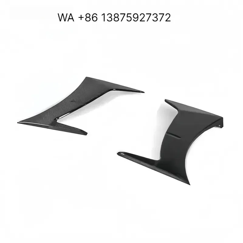 Wmwmnu Upgrade PK Style Dry Carbon Fiber Leaf Panel Decoration for DB11 Front Fender Trim Cover Accessories