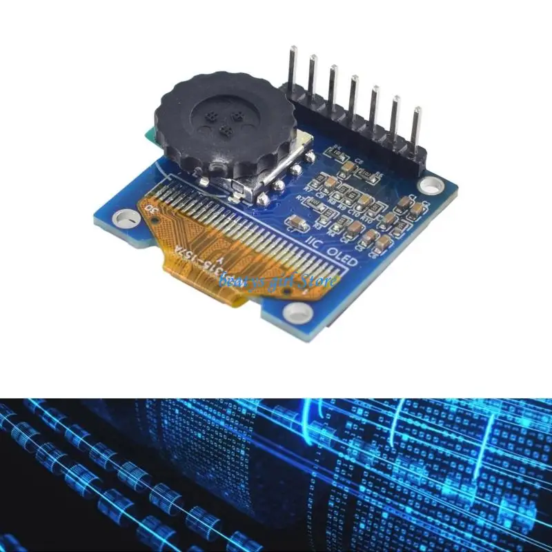 C7AB 128X64 LCD Screen Board Module With Rotary Encoding And Three Position