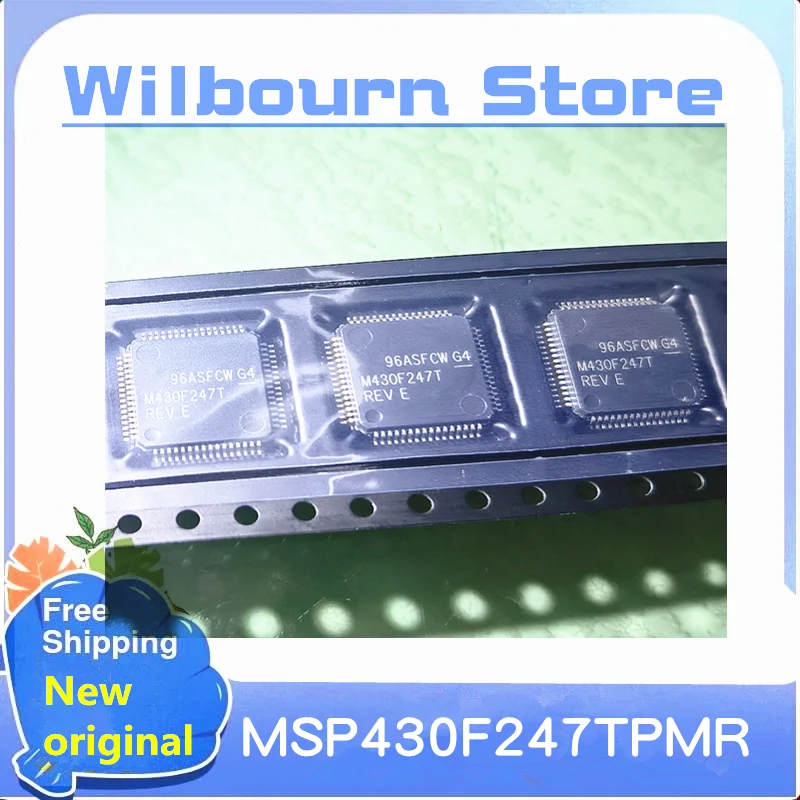 

5PCS~20PCS/LOT M430F247T MSP430F247TPMR MSP430F247TPM M430F247TREV QFP64 New original stock