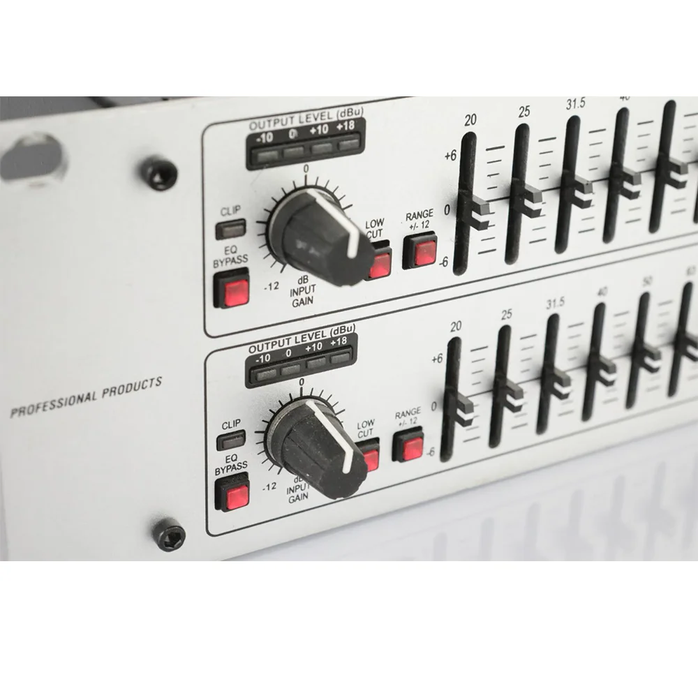 dbx231S dbx 231S dual 31-band high-end feedback canceller electronic professional 48kHz sample rate for sound graphic equalize