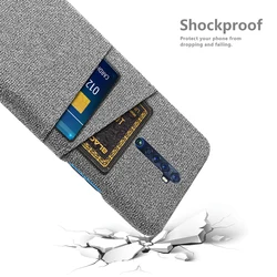 Wallet Case For OPPO Reno 2 Z 2Z 2F Case Fabric Dual Card Cover For OPPO Reno 2Z 2F 2 Z RenoZ Reno2 Reno2F Reno2Z Coque Funda