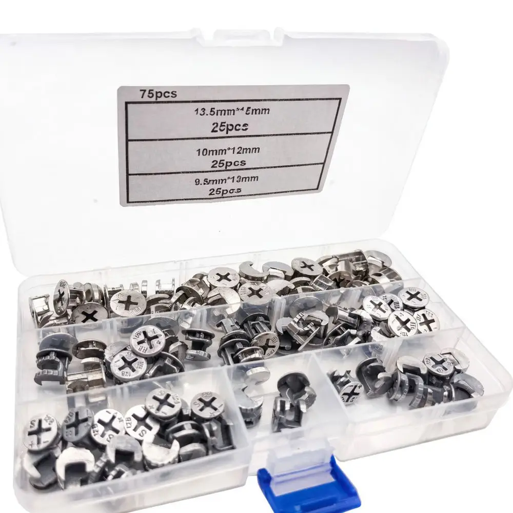 Zinc Alloy Furniture Hardware Set Cam Lock Nut Bolts For Yangshun DIY Home Repair Wardrobe Table Assembly
