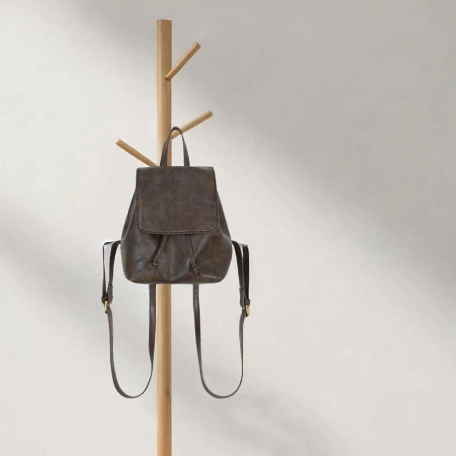 حقيبة ظهر نسائية عصرية ذات سعة كبيرة للتسوق في الهواء الطلق والربيع #2