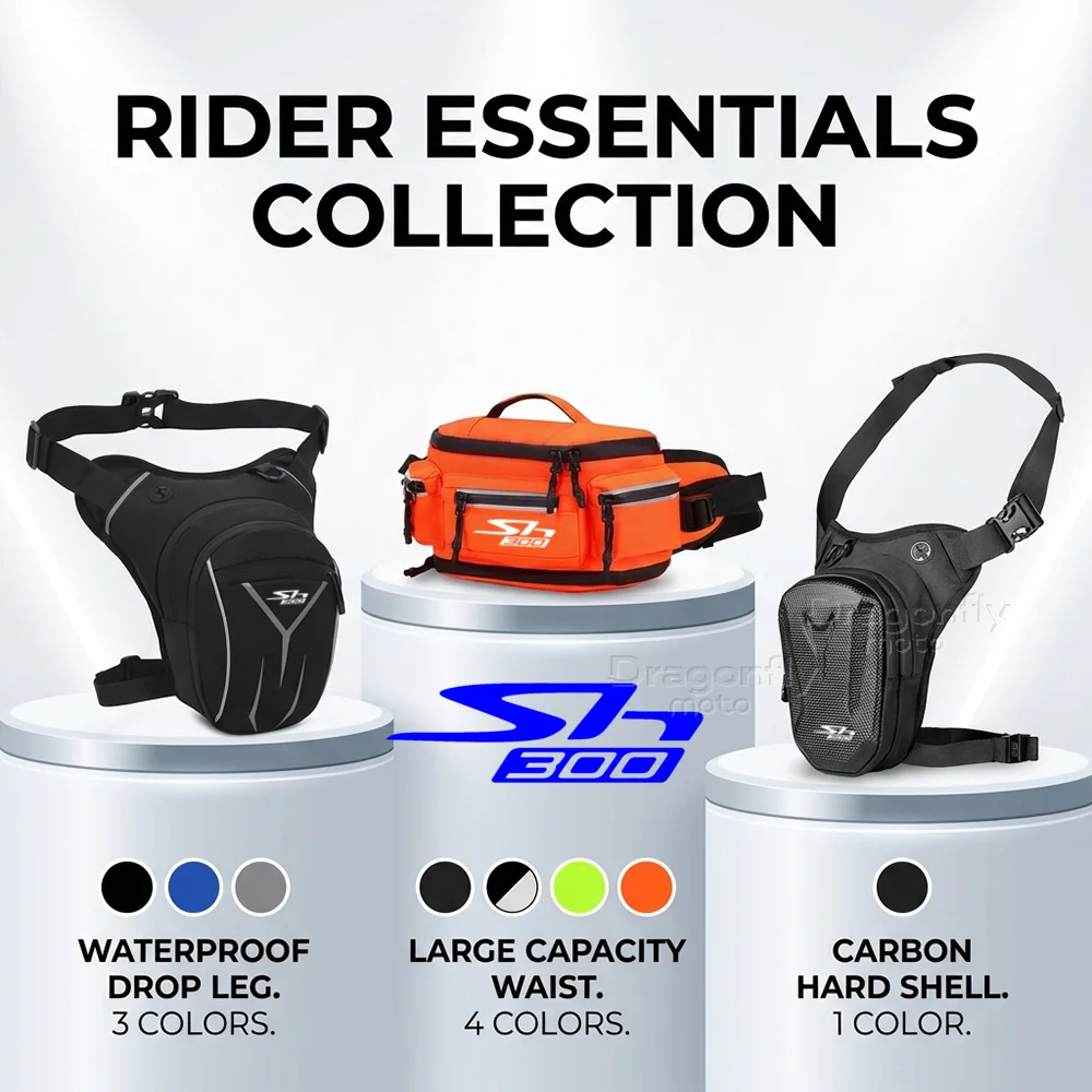 

Водонепроницаемая сумка на бедро для мотоцикла Honda SH300 SH 300 SH300I SH 300I, поясная сумка для мотоциклиста, сумка через плечо для велосипеда, сумка на бедро