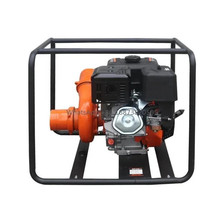 Nieuwe 4Inch Farm Irrigatie Benzine Benzinemotor Waterpomp