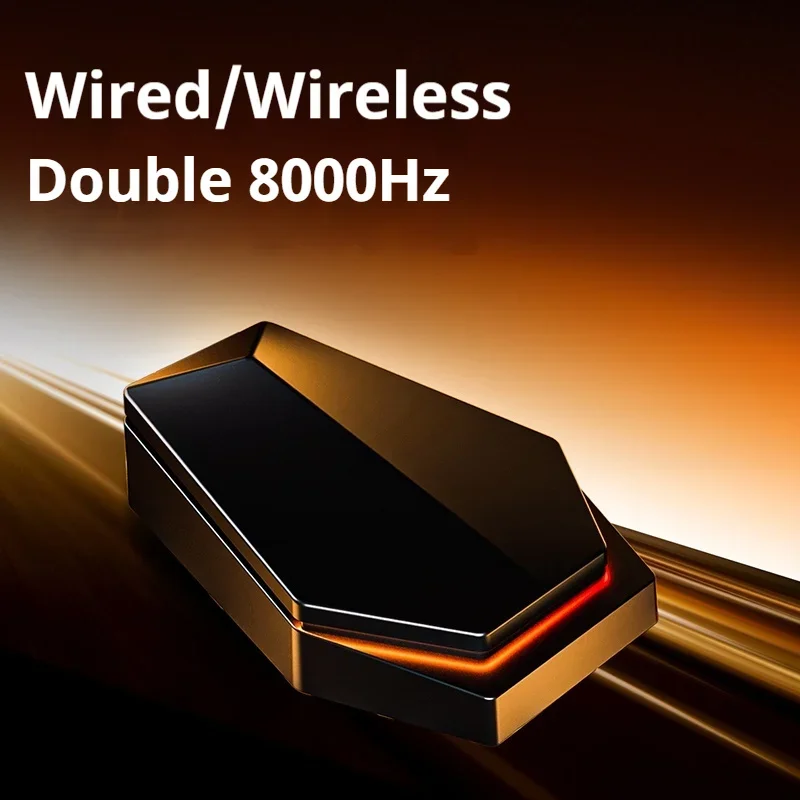 ATK Dragonfly A9 Ultra Wireless E-Sports Gaming Mouse น้ําหนักเบาพิเศษ Tri-โหมด Dual 8K Ergonomic Mice A9 Plus PAW3395/3950