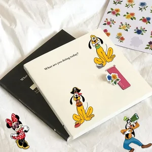Disney-Mey-Mouse-Puzzle-Kinderaufkleber, Make-to-Face, Lustige Einstellung, Puzzle-Cartoon-Aufkleber, Bildungsspielzeug, 8 Blätter, 16 Blätter Hauptverkauf Mickey Head - №6