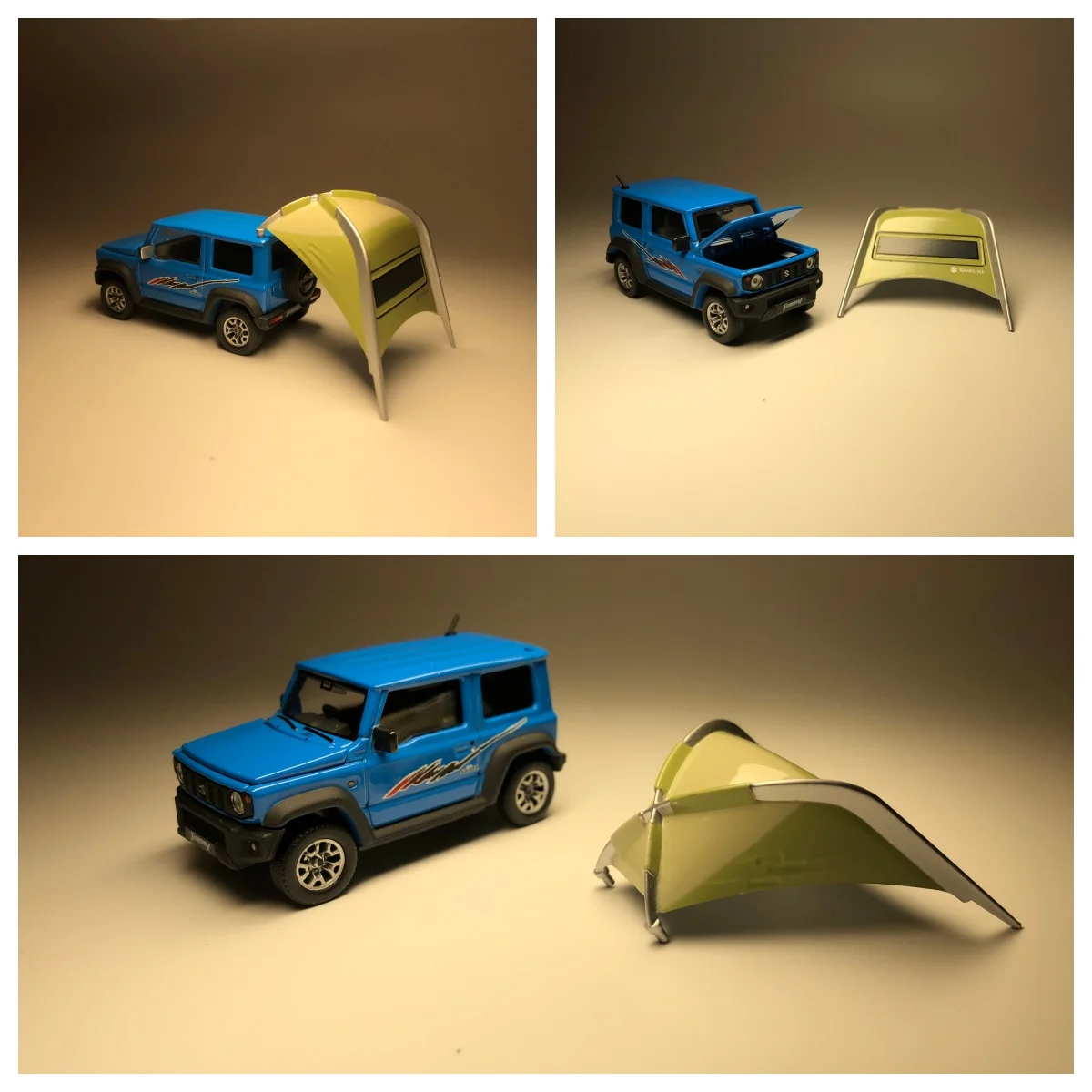 

Era 1/64 Jimny Sierra Revival Style With Outdoor Parts Diecast Model Car Limited Edition Alloy