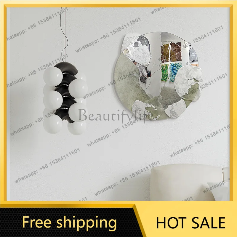 LJY modern simple Nordic three-dimensional decorative painting hanging painting French art wall