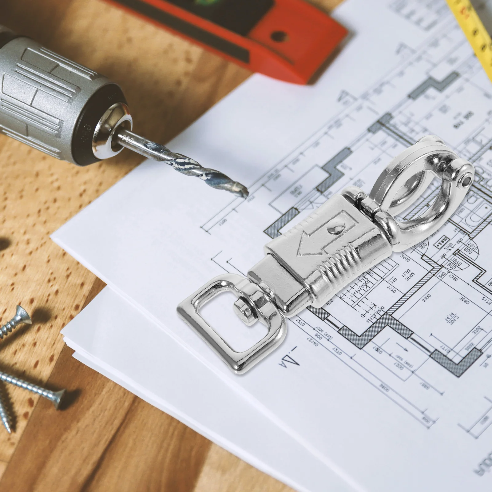 تصميم زنبركي متين لخطاف الفروسية من سبائك الزنك لسهولة المرفقات وحامل السرج في الهواء الطلق #2