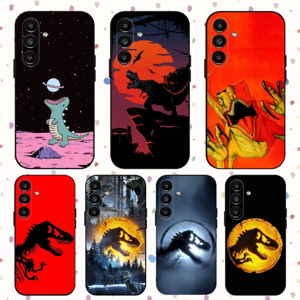

J-Jurassic Park Dinosaur World Phone Case For Samsung S24,S21,S22,S23,S30,Ultra,S20,Plus,Fe,Lite,Note,10,9,5G Black Soft Cover