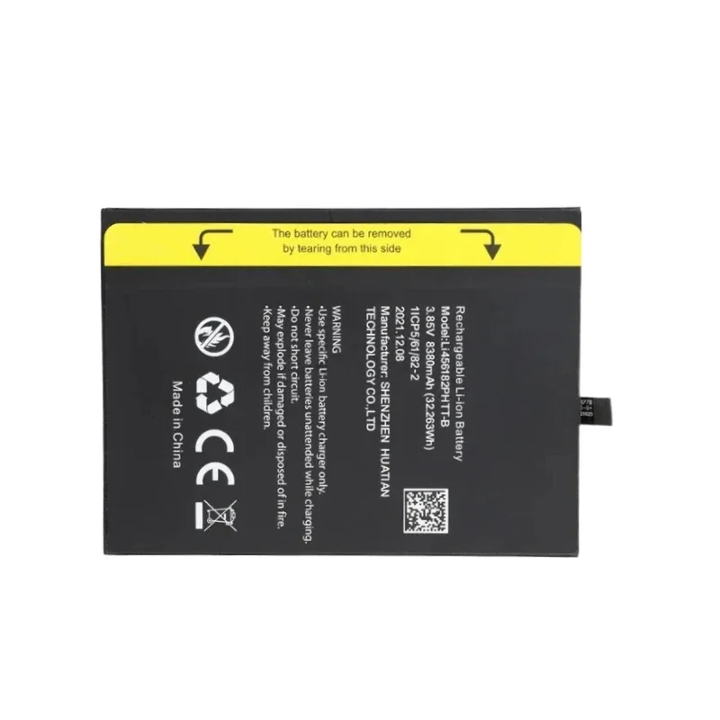 New Li456182PHTT-B 3.85V 8380mAh Li-ion Rechargeable Battery for Blackview BV8800 BL8800 Pro High Quality Mobile Phone Battery view 6