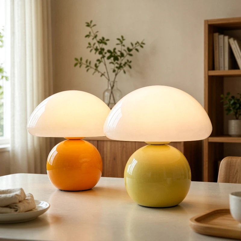 lampe-de-chevet-en-forme-de-champignon-en-ceramique-ideale-pour-la-chambre-a-coucher-pour-la-decoration-interieure-eclairage-d'ambiance-esthetique-petite-lampe-decorative-veilleuse