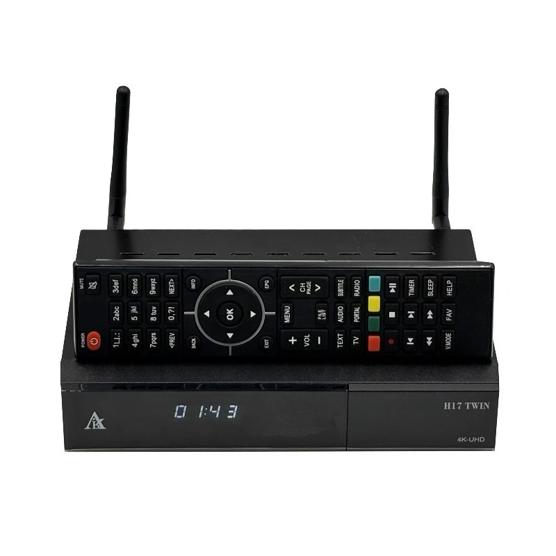 H17 TWIN E2 satellite receiver DVB-S2/S2X + DVB-S2/SX