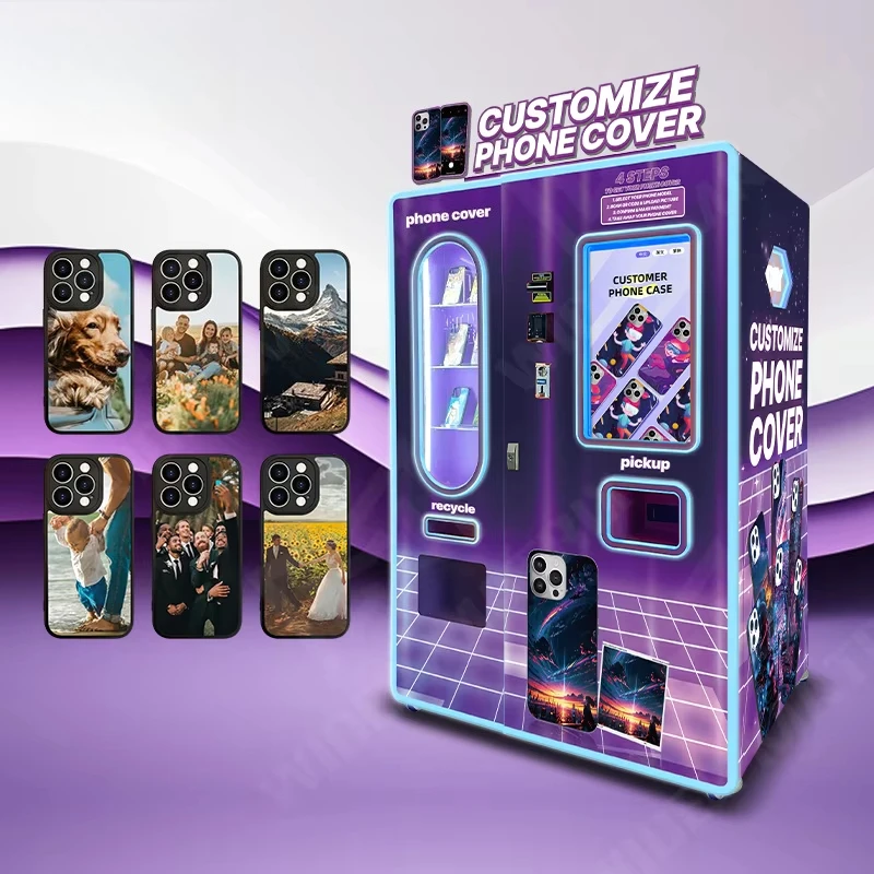 آلة بيع أغطية الهواتف من فودلا - مراجعة Phone Cases Vending Machine وسعره