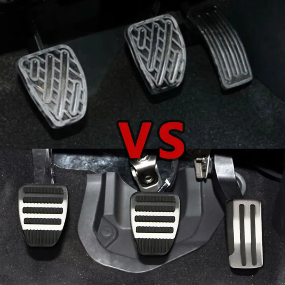 Stainless Steel Car Pedals Accelerator Gas Brake Clutch Pedal Cover for Lada Xray XRAY 2015 - 2019 Interior Accessories